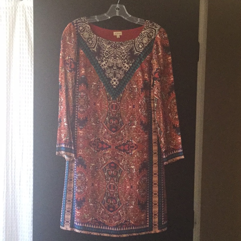 Tribal print dress